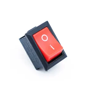 6A 250V AC SPST ON-OFF Rocker Switch Red